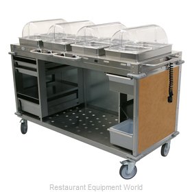 Cadco CBC-HHHH-L1 Serving Counter, Hot Food, Electric