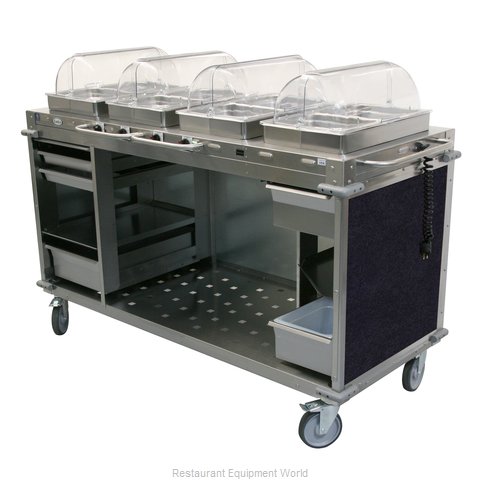 Cadco CBC-HHHH-L4 Serving Counter, Hot Food, Electric