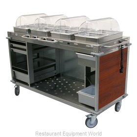 Cadco CBC-HHHH-L5 Serving Counter, Hot Food, Electric
