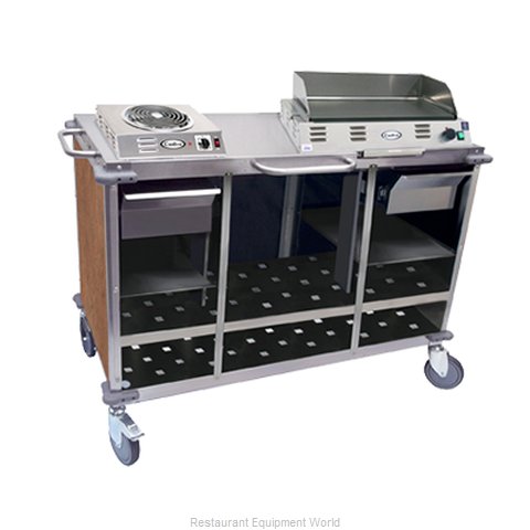 Cadco CBC-MCC-2-L1 Serving Counter, Cooking Equipment Stand