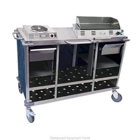 Cadco CBC-MCC-2-L4 Serving Counter, Cooking Equipment Stand