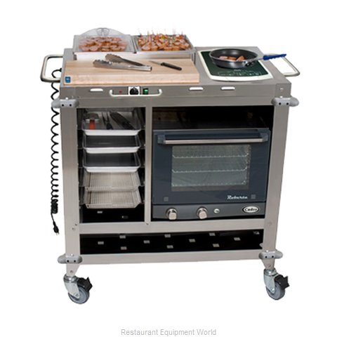 Cadco CBC-SDC-BIR-L6 Serving Counter, Cooking Equipment Stand