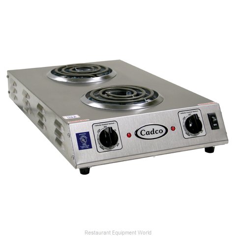 Cadco CDR-1TFB Hotplate, Countertop, Electric