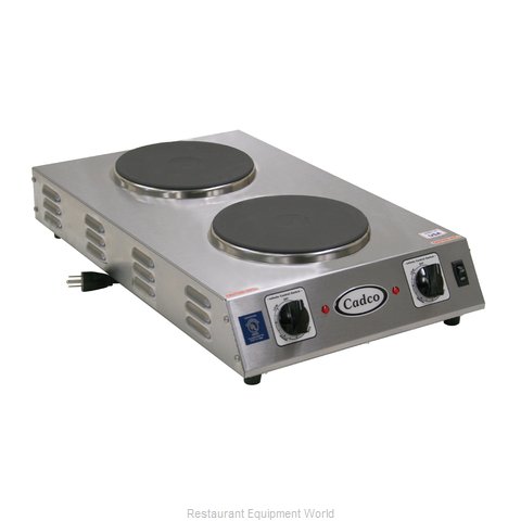 Cadco CDR-2CFB Hotplate, Countertop, Electric