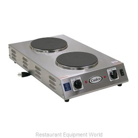 Cadco CDR-2CFB Hotplate, Countertop, Electric