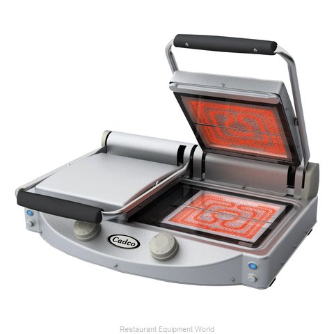 Cadco CPG-20FC Sandwich / Panini Grill (Magnified)