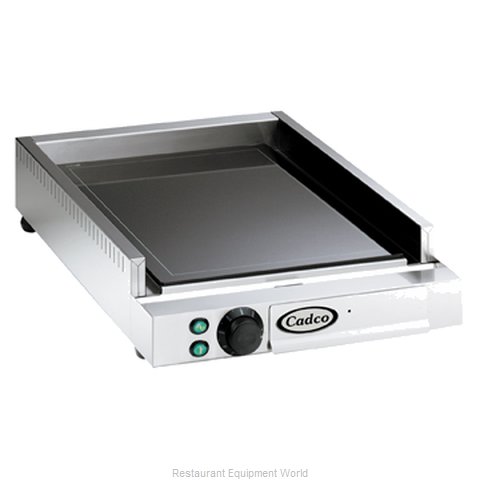 Cadco FTCG-200 Glass Ceramic Fry Top Griddle Stainless