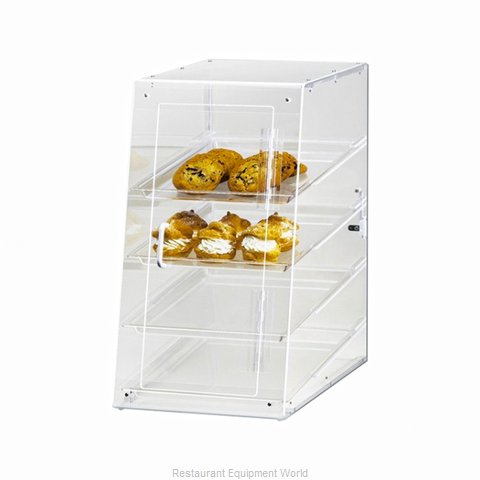 Cal-Mil Plastics 1012 Display Case, Pastry, Countertop (Clear) (Magnified)