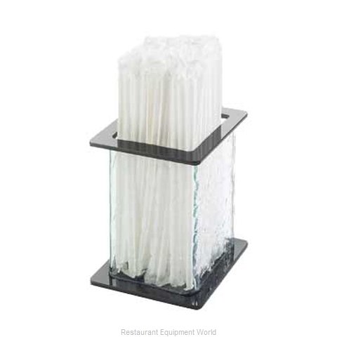 Cal-Mil Plastics 1228-4 Straw Dispenser (Magnified)