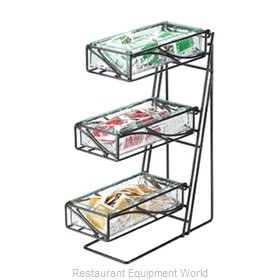 Cal-Mil Plastics 1235-13-43 Condiment Caddy, Countertop Organizer