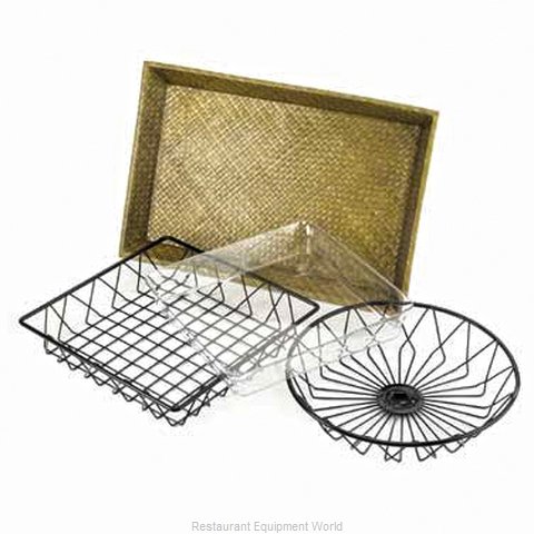 Cal-Mil Plastics 1291TRAY Basket, Tabletop (Magnified)
