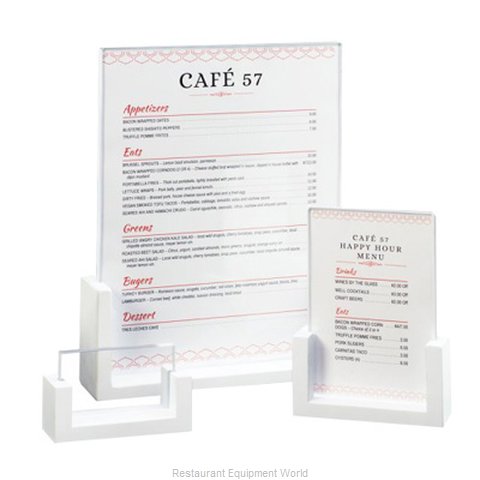 Cal-Mil Plastics 1510-32-15 Menu Card Holder / Number Stand