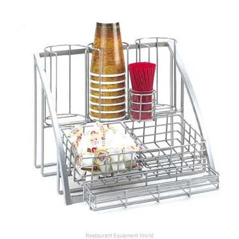 Cal-Mil Plastics 1715-39 Condiment Caddy, Countertop Organizer