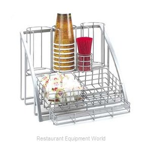 Cal-Mil Plastics 1715-39 Condiment Caddy, Countertop Organizer