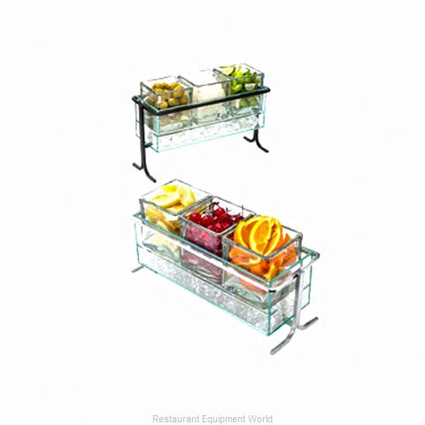 Cal-Mil Plastics 1806-7-13 Condiment Caddy, Countertop Organizer