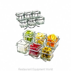 Cal-Mil Plastics 1809-13 Condiment Caddy, Countertop Organizer