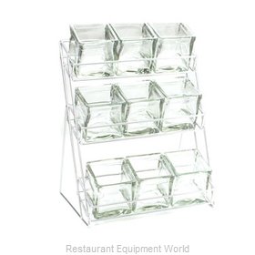 Cal-Mil Plastics 1812-39 Condiment Caddy, Countertop Organizer