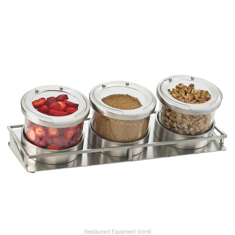 Cal-Mil Plastics 1850-4-55HL Bar Condiment Server, Countertop