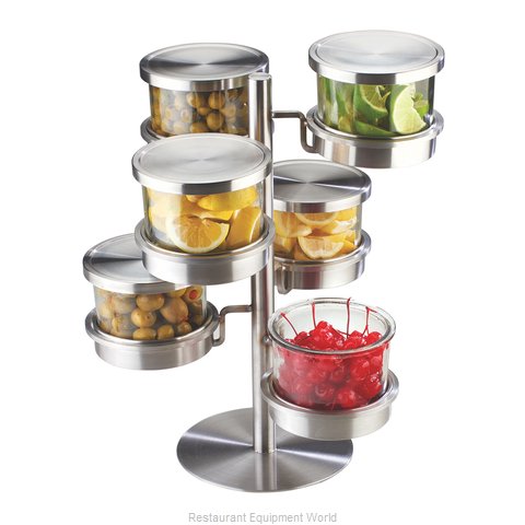 Cal-Mil Plastics 1858-4-55 Condiment Caddy, Countertop Organizer