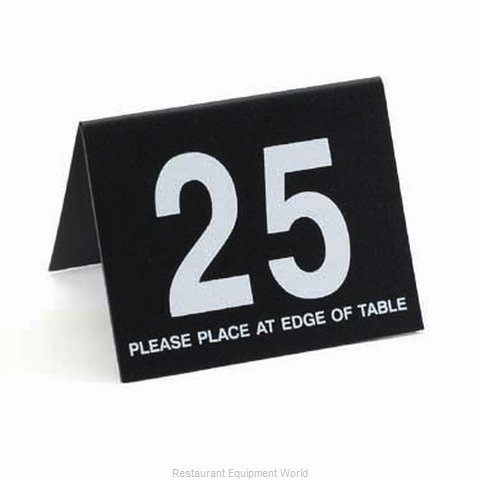 Cal-Mil Plastics 234-1-13 Tabletop Sign, Tent / Number