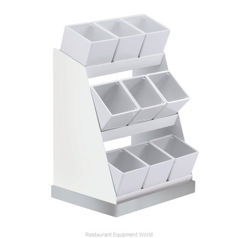 Cal-Mil Plastics 3018-55-15 Condiment Caddy, Countertop Organizer