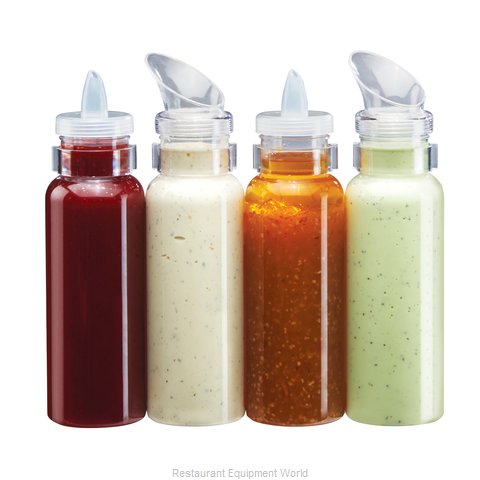 Cal Mil 3300-28 28 oz Salad Dressing Bottle - Clear