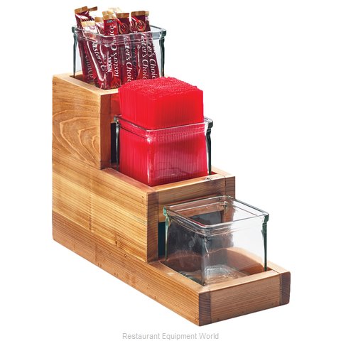 Cal-Mil Plastics 3612-4-99 Condiment Caddy, Countertop Organizer