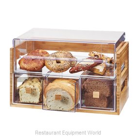 Cal-Mil Plastics 3624-60 Display Case, Pastry, Countertop (Clear)