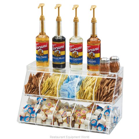 Cal-Mil Plastics 3643-10 Condiment Caddy, Countertop Organizer