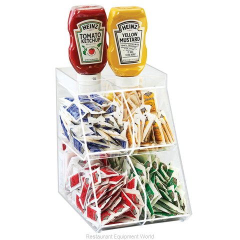 Cal-Mil Plastics 3643-4 Condiment Caddy, Countertop Organizer