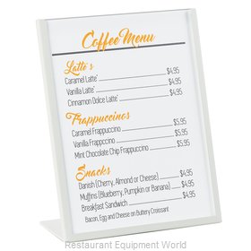 Cal-Mil Plastics 3671-811-15 Menu Card Holder / Number Stand