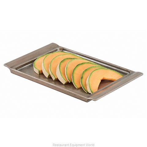 Cal-Mil Plastics 3672-1123 Platter, Aluminum