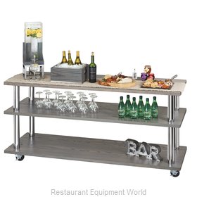 Cal-Mil Plastics 3698-4-83 Cart, Dining Room Service / Display