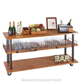 Cal-Mil Plastics 3698-4-84 Cart, Dining Room Service / Display