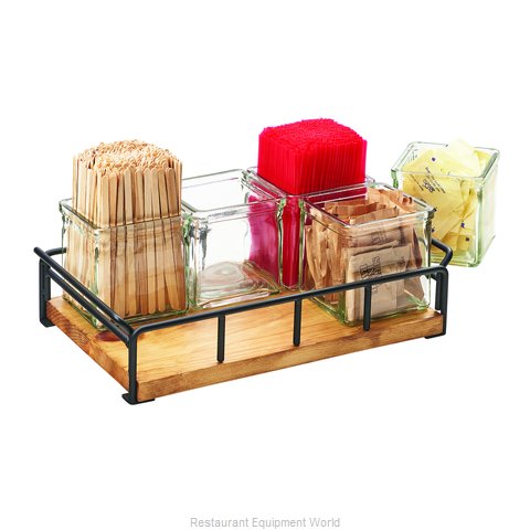 Cal-Mil Plastics 3713-99 Condiment Caddy, Countertop Organizer