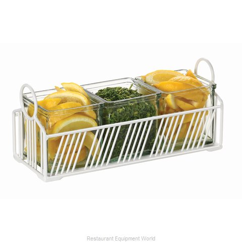 Cal-Mil Plastics 4101-3-15 Condiment Caddy, Countertop Organizer