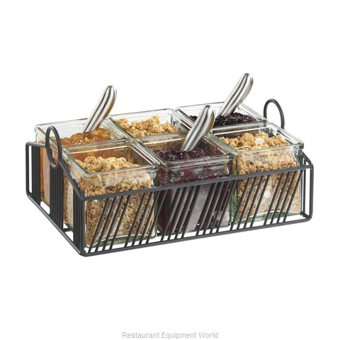 Cal-Mil Plastics 4101-6-13 Condiment Caddy, Countertop Organizer