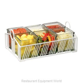 Cal-Mil Plastics 4101-6-15 Condiment Caddy, Countertop Organizer