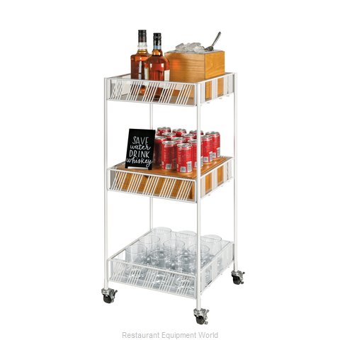 Cal-Mil Plastics 4111-15 Cart, Display Merchandising