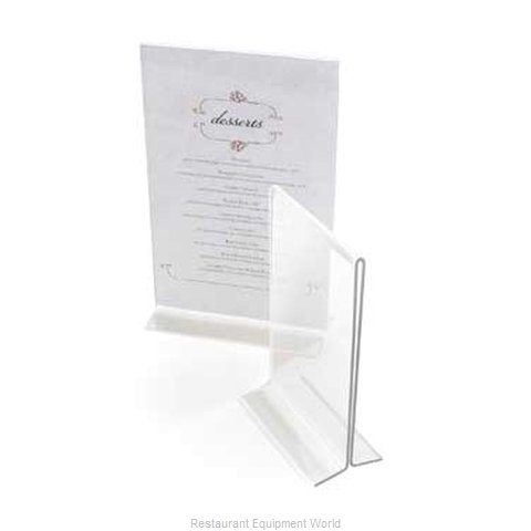 Cal-Mil Plastics 512 Menu Card Holder / Number Stand