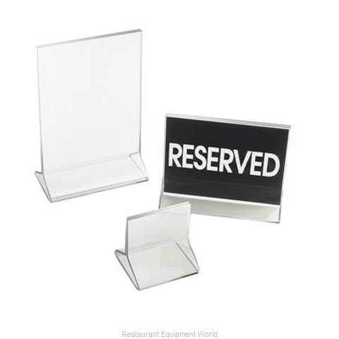 Cal-Mil Plastics 521 Menu Card Holder / Number Stand