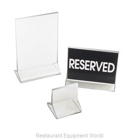 Cal-Mil Plastics 521 Menu Card Holder / Number Stand