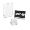 Cal-Mil Plastics 526 Menu Card Holder / Number Stand