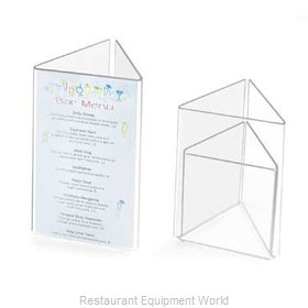 Cal-Mil Plastics 541 Menu Card Holder / Number Stand