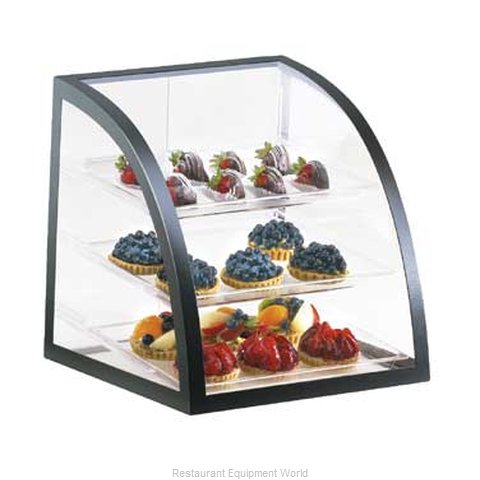 Cal-Mil Plastics P255-13 Display Case, Pastry, Countertop (Clear)