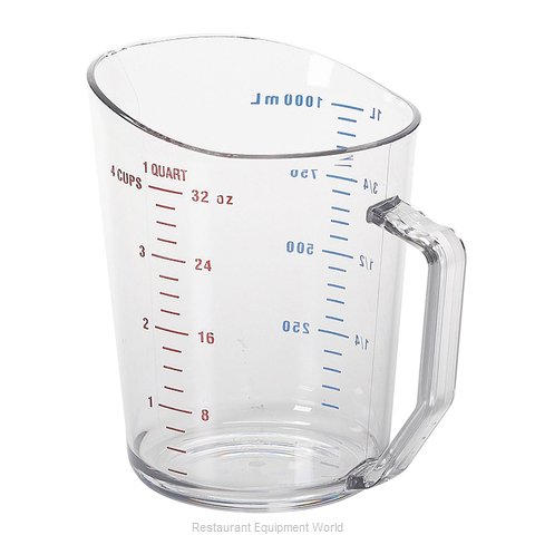 Cambro 100MCCW135 Measuring Cups (Magnified)