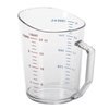 Taza Medidora, Plástico
 <br><span class=fgrey12>(Cambro 100MCCW135 Measuring Cups)</span>