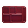 Bandeja/Charola con Compartimientos
 <br><span class=fgrey12>(Cambro 10146CW416 Tray, Compartment, Plastic)</span>