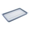 Tapa para Bandeja, de Plástico
 <br><span class=fgrey12>(Cambro 10CWGL135 Food Pan Cover, Plastic)</span>