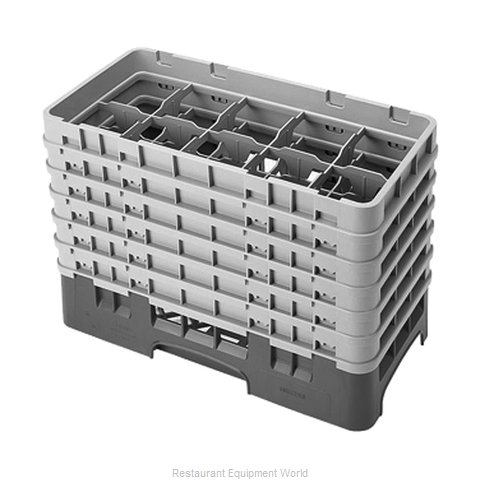 Cambro 10HS1114186 Dishwasher Rack, Glass Compartment (Magnified)